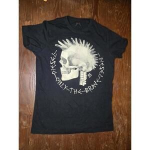 Vintage Men"s Diesel Skull T-shirt Size Small